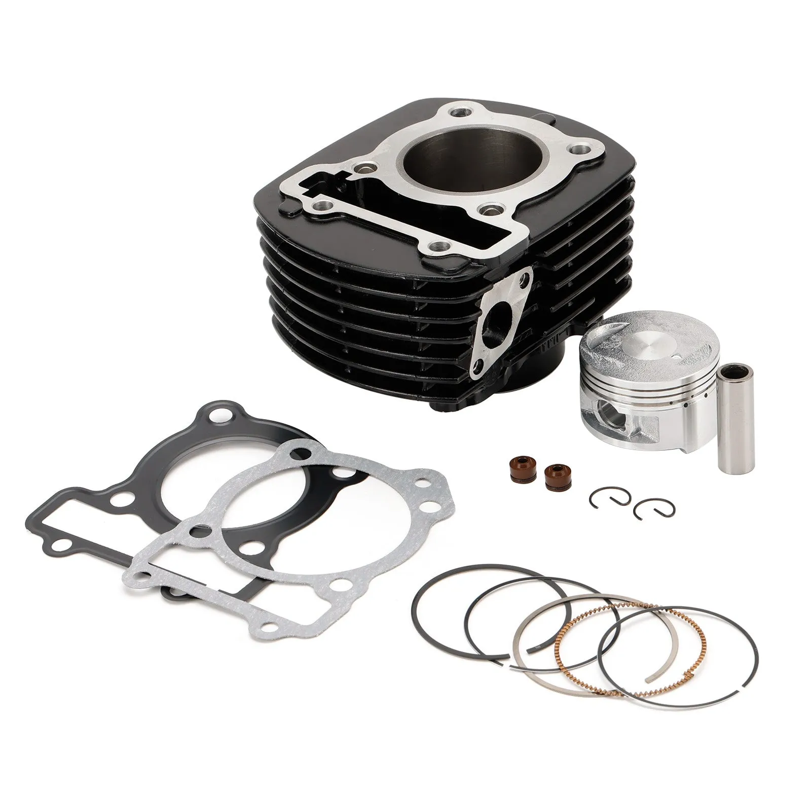 Yamaha FZ-16 FZ16 2010-2015 Kit de juntas de aro de pistón de cilindro de 58 mm Fedex