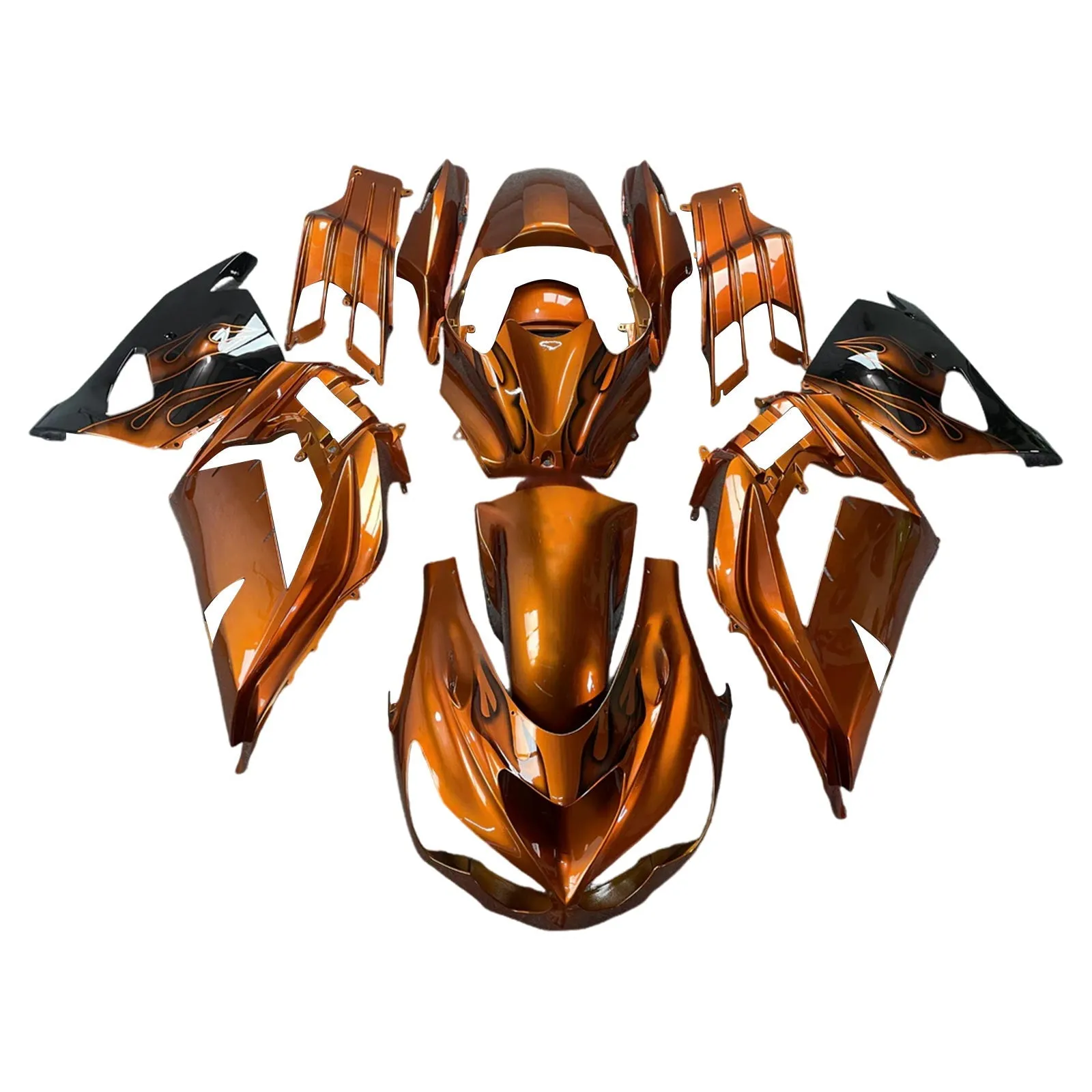 Kit de carenado de inyección Kawasaki ZX14R ZZR1400 2012-2022