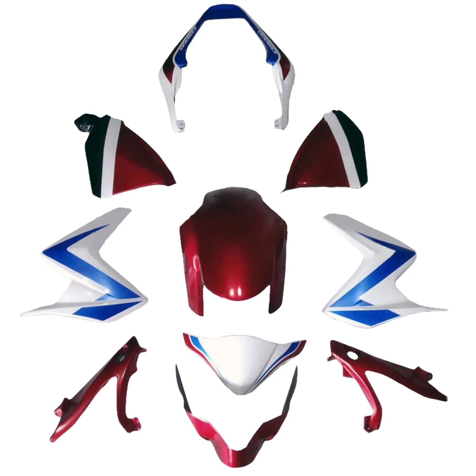 Kit de carenado de inyección carrocería plástico ABS para Honda CB1000R 2008-2015