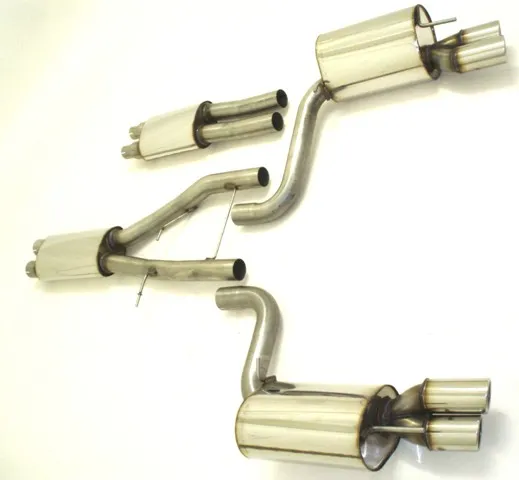 Catback-System De 70 Mm Con Salida De Escape Izquierdo Y Derecho Friedrich Jaguar Xfr Desde Año: 2008 5.0l V8 375kw