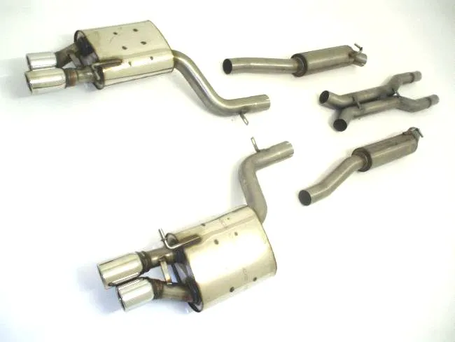 Sistema De Catback De 70 Mm W. Tubo De Escape Izquierdo Y Derecho Friedrich Audi S4 B6 (8e) Quattro Año: 2003-2005 Sedan & Avan