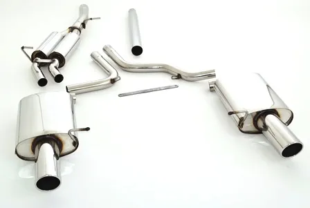 Catback-System De 70 Mm Con Salida De Escape Izquierdo Y Derecho Friedrich Audi A4 B7 (8ec/8ed/8h) 2wd Año: 11/2004-2008 Sedan