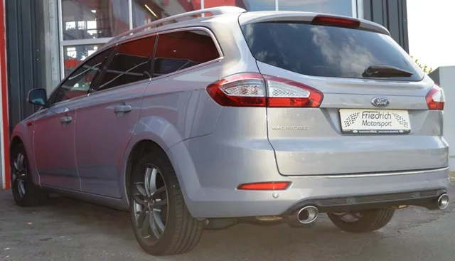 Catback-System De 70 Mm Con Salida De Escape Izquierdo Y Derecho Friedrich Ford Mondeo (Ba7) Año: 12/2010-08/2014 Turnier 2.2l