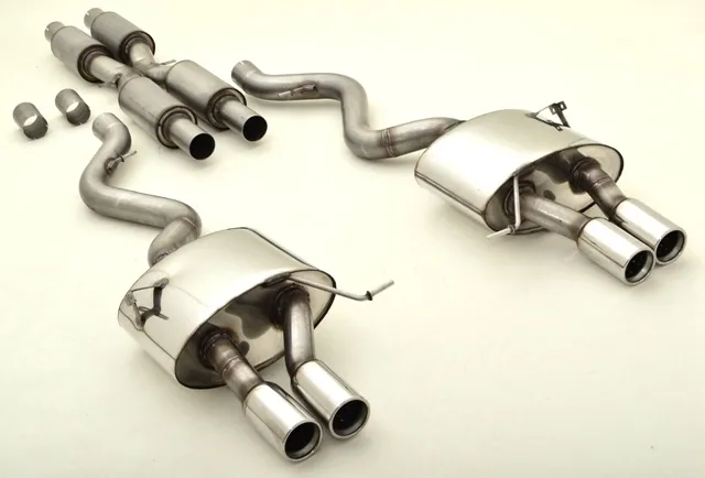 Catback-System De 70 Mm Con Salida De Escape Izquierdo Y Derecho Friedrich Bmw 3er E90/E92/E93 M3 Desde Año: 2007 Sedan/Coupe/C
