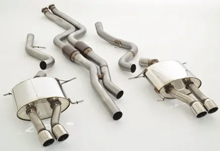 Catback-System De 70 Mm Con Tubo De Escape L. & R. Con Catalizadores Deportivos De 200 Celdas Friedrich Bmw 3er E92/E93 Año: 20
