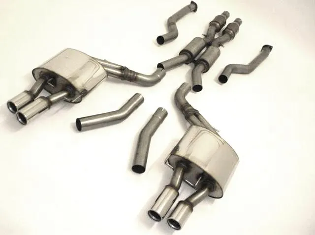 Catback-System De 70 Mm Con Tubo De Escape L. & R. Con Catalizadores Deportivos De 200 Celdas Friedrich Bmw 6er E63 M6 Desde Añ