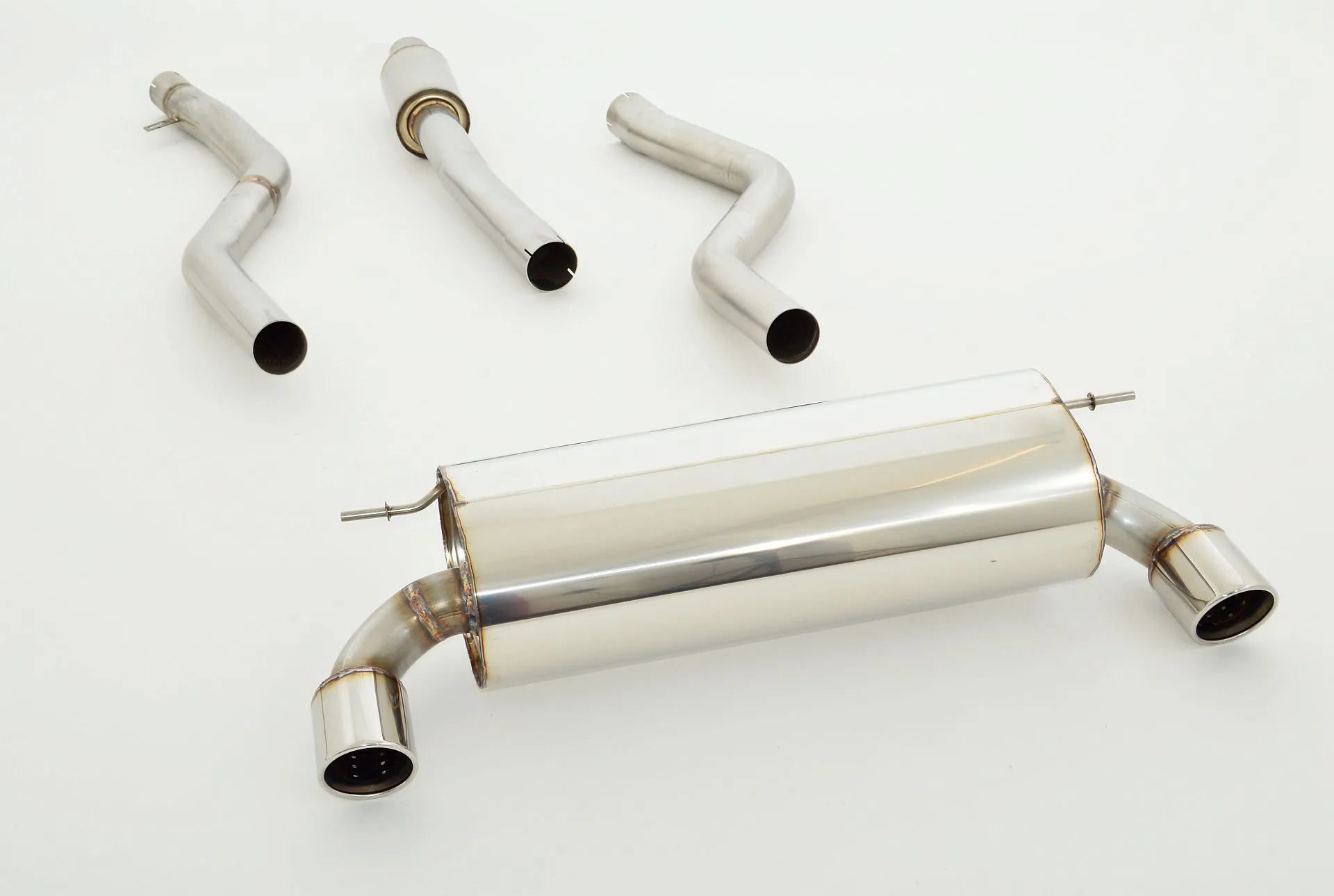 Catback-System De 70 Mm Con Salida De Escape Izquierdo Y Derecho Friedrich Bmw 1er F20/F21 Desde Año: 01/2015 3-/5-Puertas 116