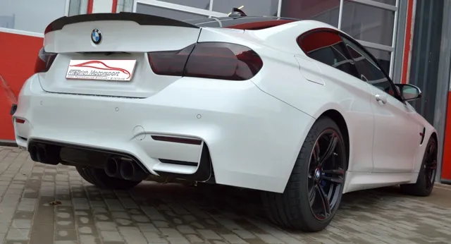 Catback-System De 70 Mm Con Salida De Escape Izquierdo Y Derecho Friedrich Bmw 4er F82 / F83 Año: 04/2014-07/2018 Coupe & Cabri