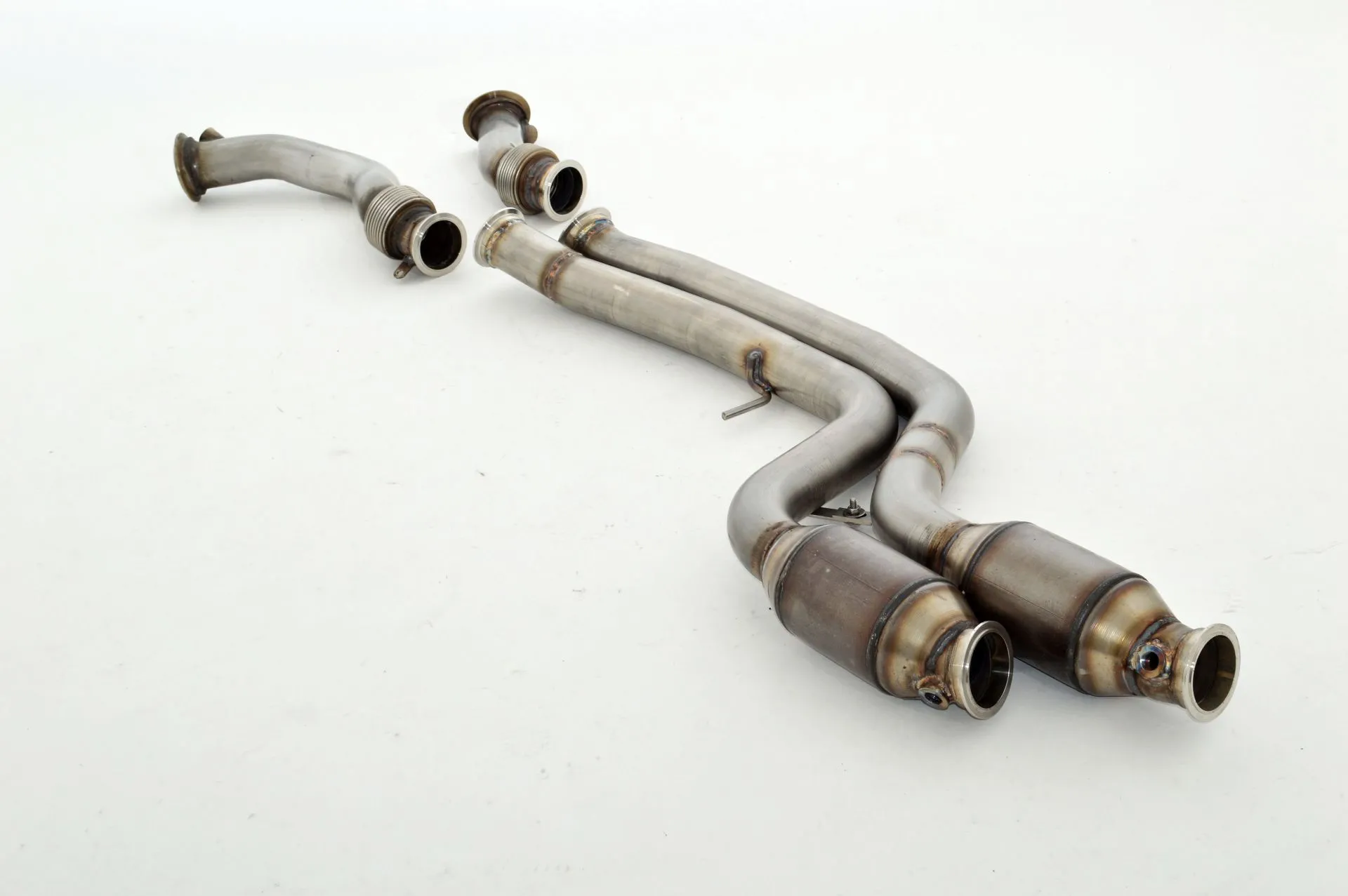 Downpipe De 2x70 Mm Con Catalizador Hjs De 200 Celdas Friedrich Bmw 3er F80 Año: 04/2014-05/2018 Sedan M3 3.0l Bi-Turbo 317kw