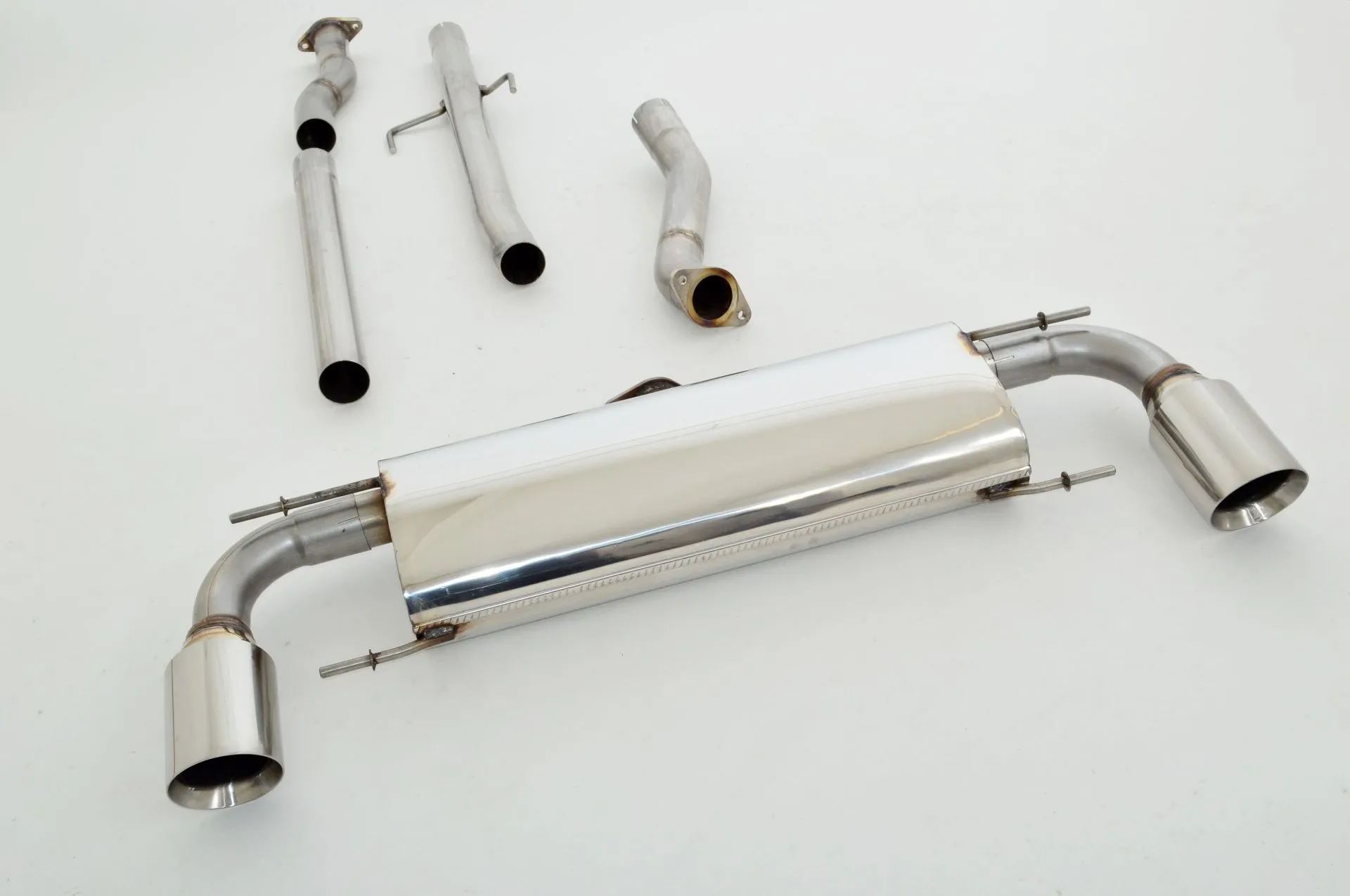 Catback-System De 70 Mm Con Salida De Escape Izquierdo Y Derecho Friedrich Mazda Cx-5 (Ke) Awd Año: 08/2011-03/2017 2.2l Skyac