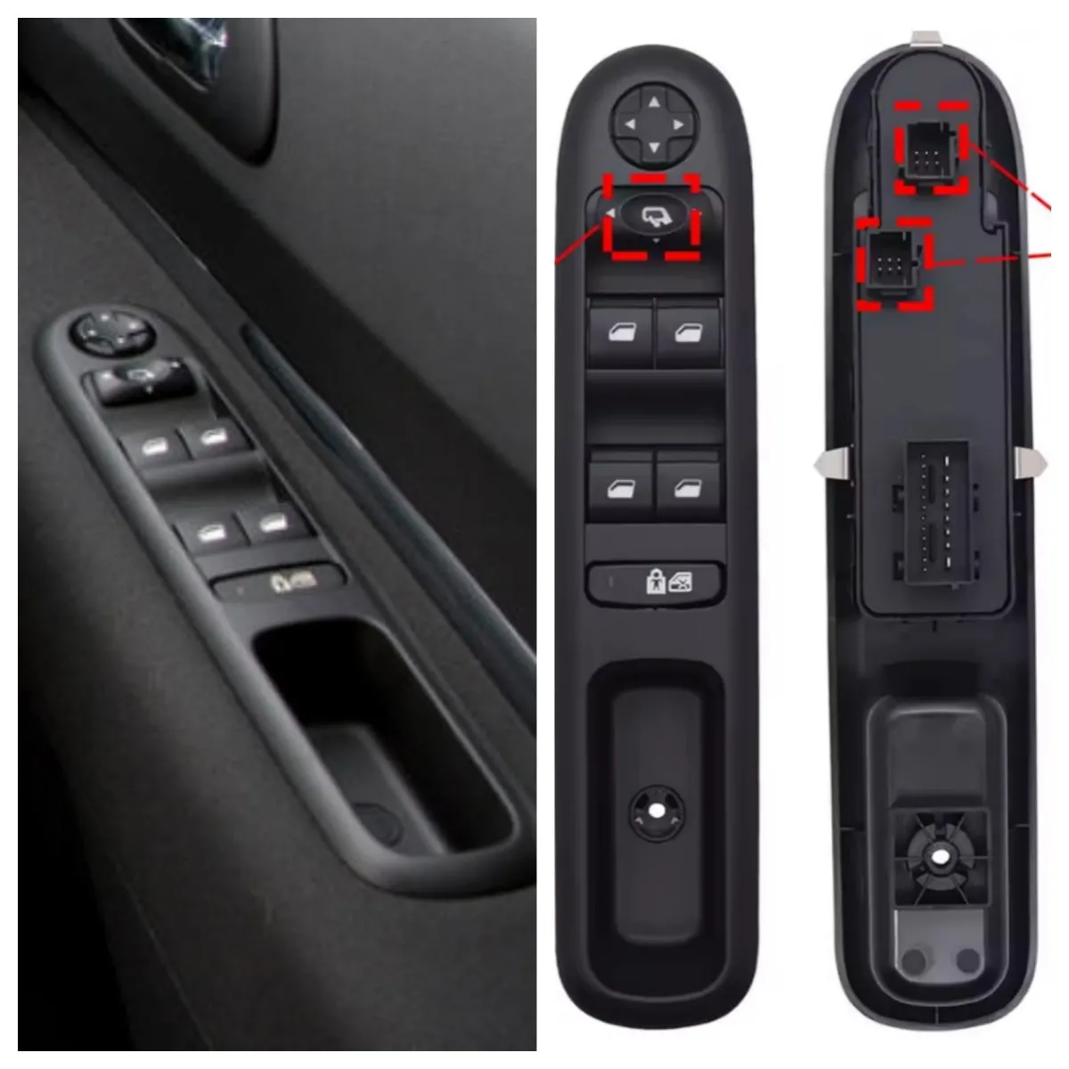 Interruptor de ventana Premium para Peugeot 3008/5008 2010-2016 96650621ZD