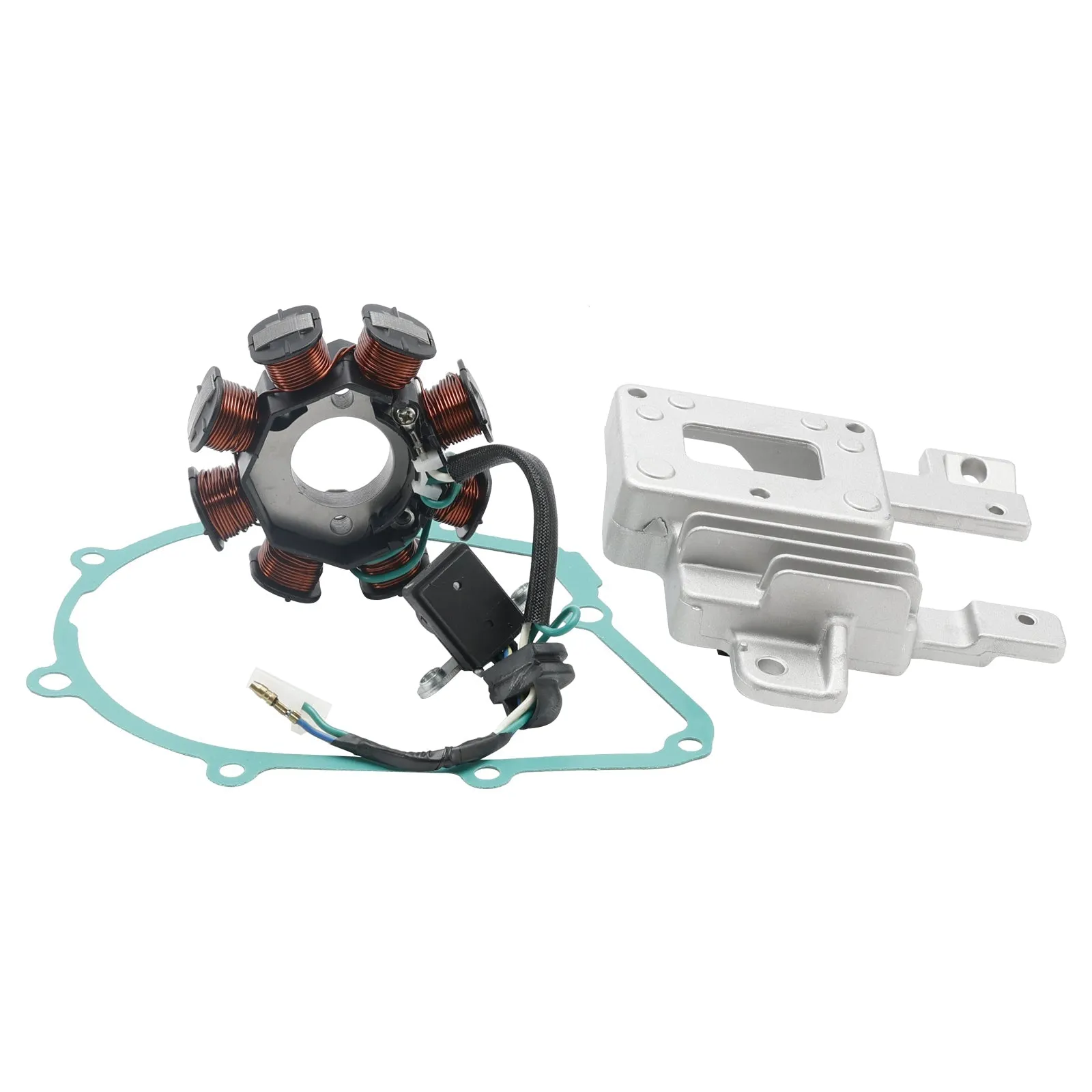 2006 Honda ANF125 ANF125MST6 Wave 125 Carburador, junta reguladora del estator del alternador de arranque eléctrico 31120-KTM-951