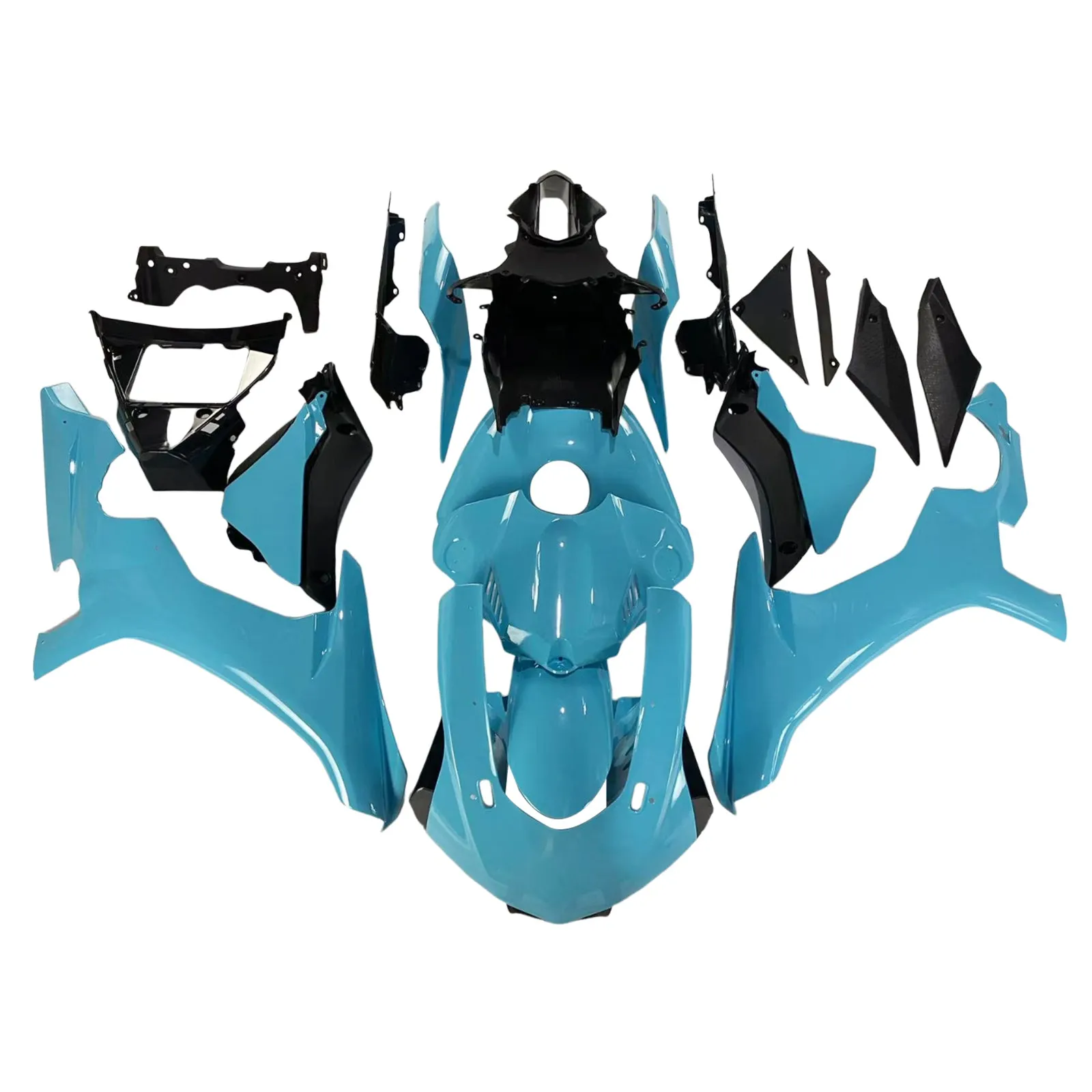 Kit de carenado de inyección, carrocería de plástico ABS apto para Yamaha YZF 1000 R1 2015-2019