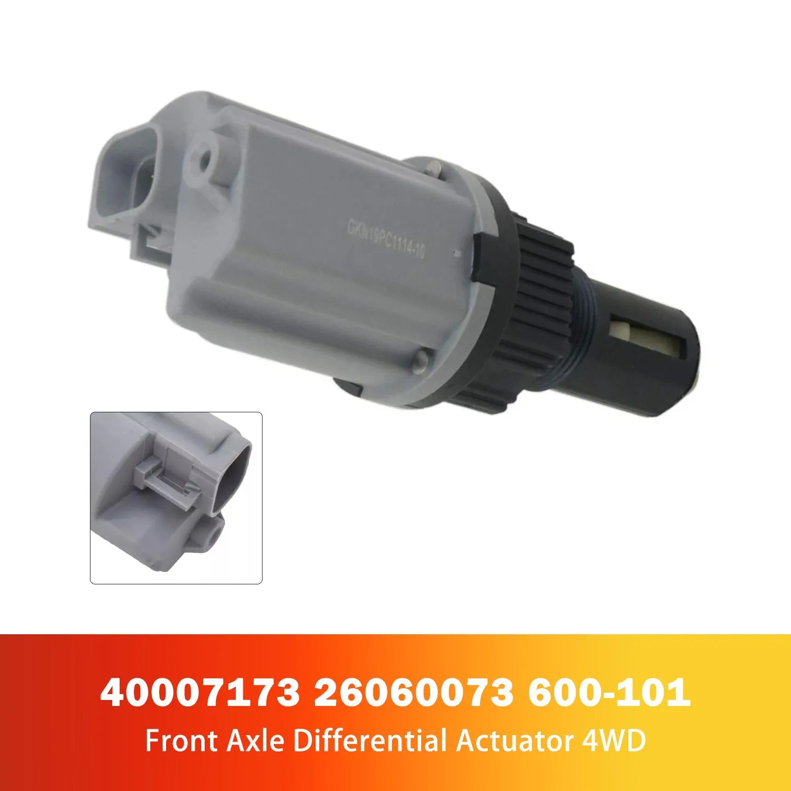 Actuador diferencial d&Eje delantero 4x4 para Chevy Silverado 26060073 600-101