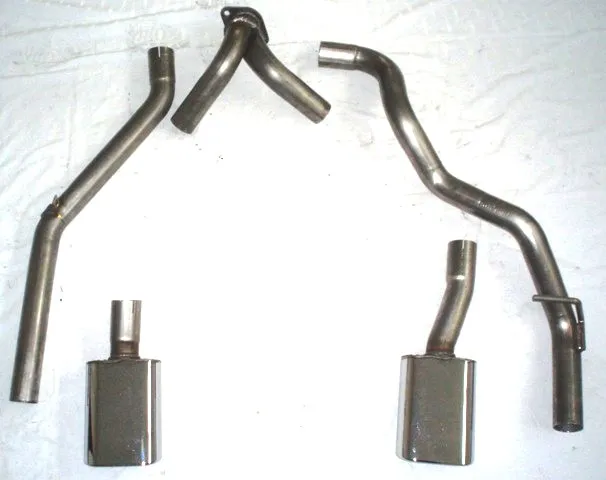 Sistema De Tubo De Escape Para El Lado Izquierdo Y Derecho Friedrich Kia Sorento Ii Desde Año: 2006 2.5l Crdi 125kw