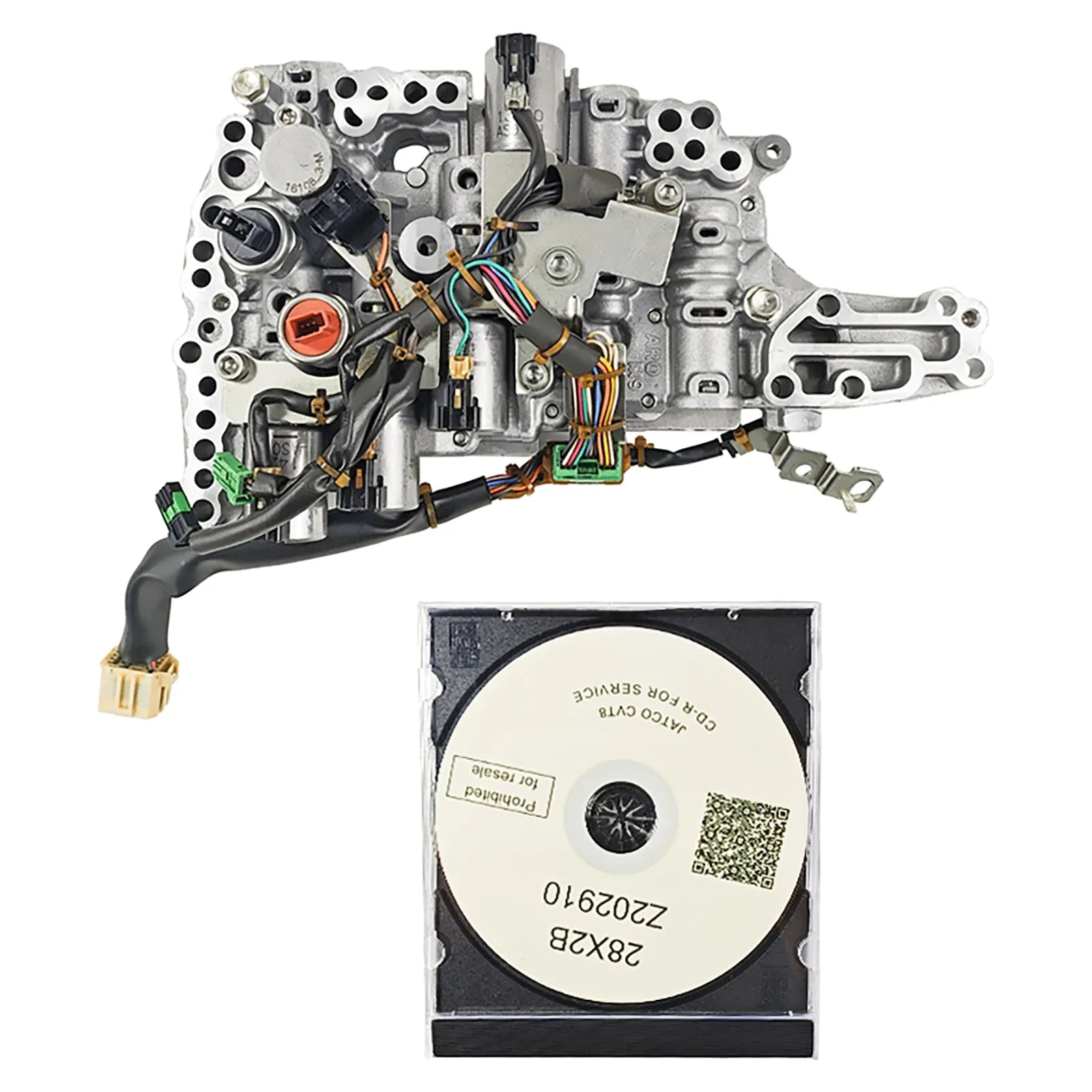 Cuerpo de válvula de transmisión CVT con solenoides para Chevy City Express Nissan Pathfinder JF016E