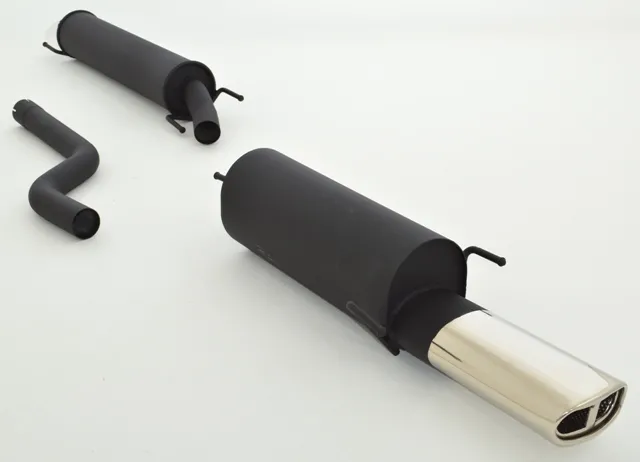 Sistema De Catback De 63,5 Mm Friedrich Opel Astra G Coupe Año: 2000-2004  Cabrio Año: 2001-2006 1.6l 16v 74/76kw / 1.8l 16v