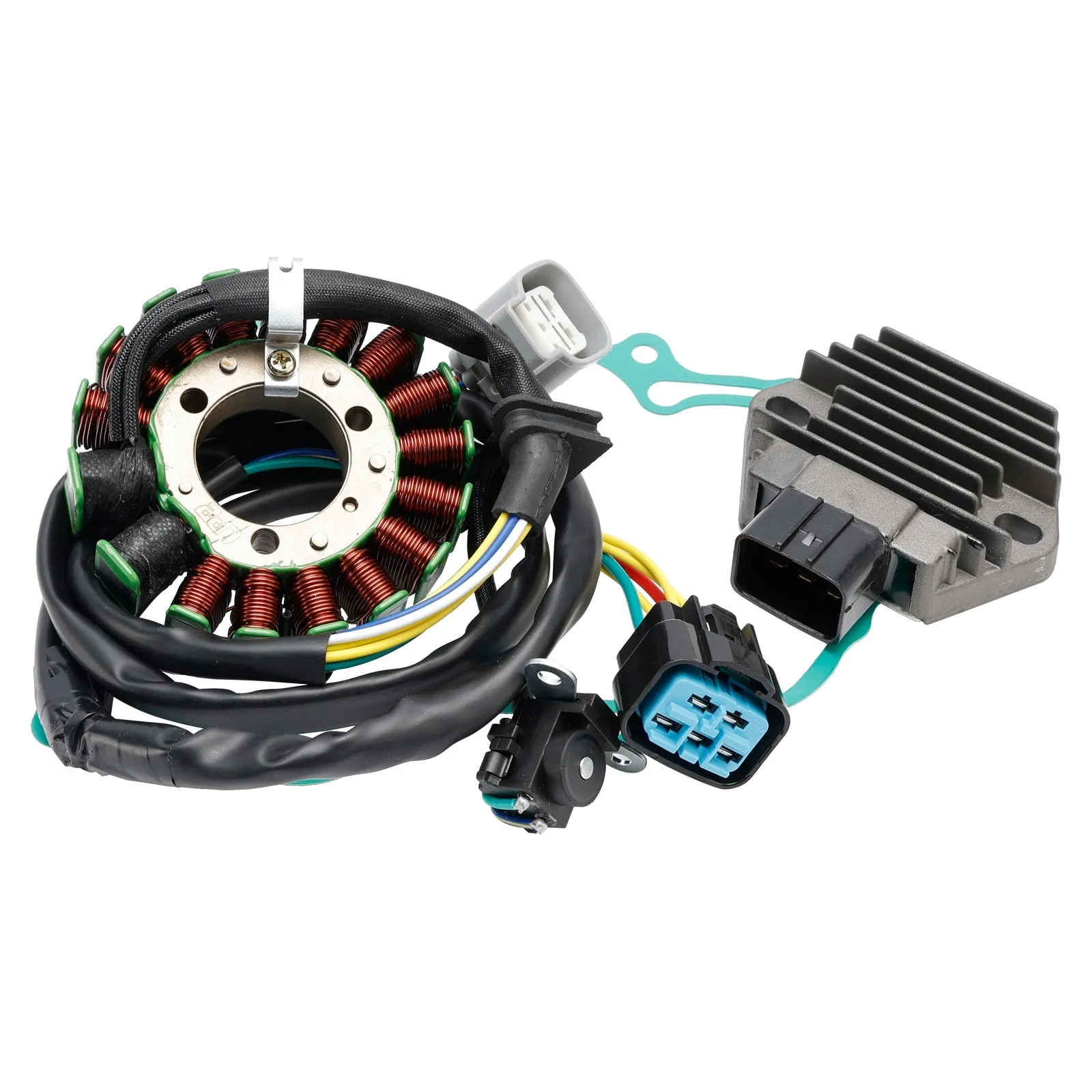 Statorto Magneto Honda TRX450R 2006-2009 Juego regulatorio del estator Juego 31120-HP1-601 31600-KTB-003 11395-HP1-600