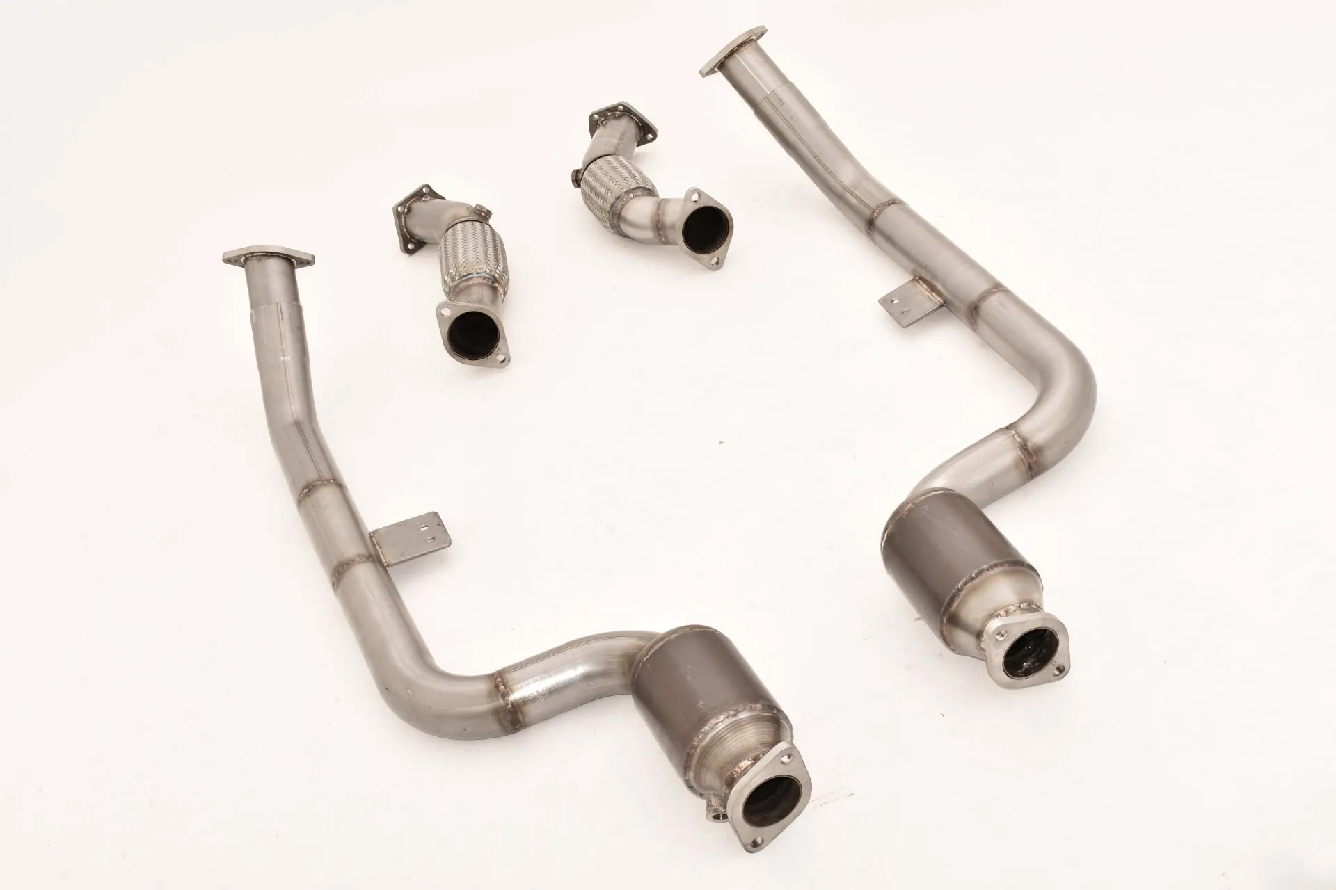 Downpipe De 2x70 Mm Con Catalizador Hjs De 200 Celdas Friedrich Kia Stinger Año: 10/2017-08/2018 2wd Und Awd 3.3l T-Gdi 272kw