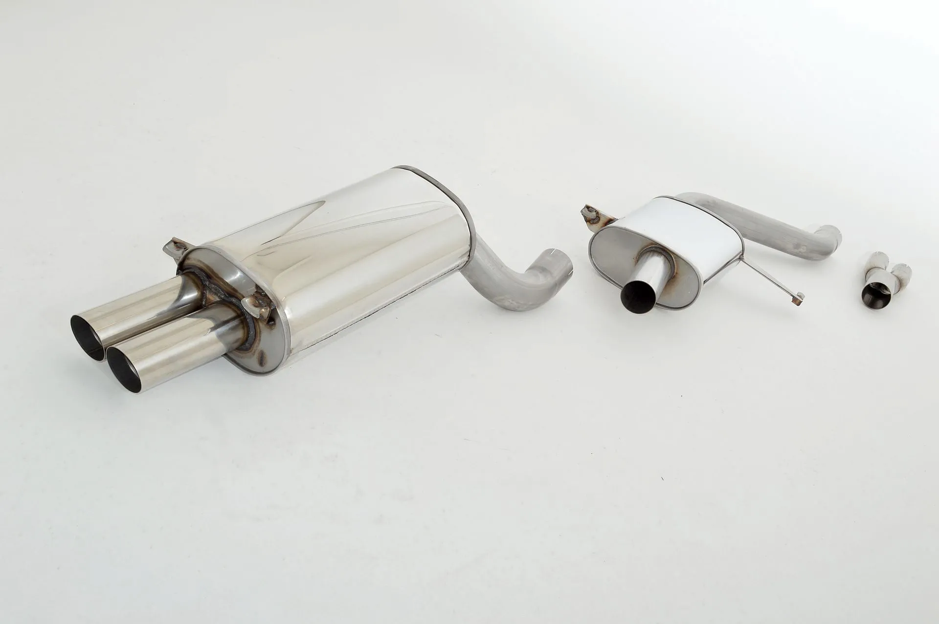 Sistema De Catback De 76 Mm Friedrich Audi S4 C4 Año: 91-94 Sedan & Avant 2.2l Turbo 169kw / 4.2l 206kw