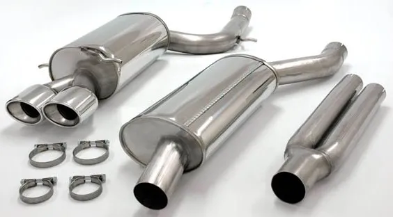 Sistema De Catback De 76 Mm Friedrich Audi A4 B5 Quattro Año: 2000-2001 Avant 2.7l Turbo Rs4 280kw