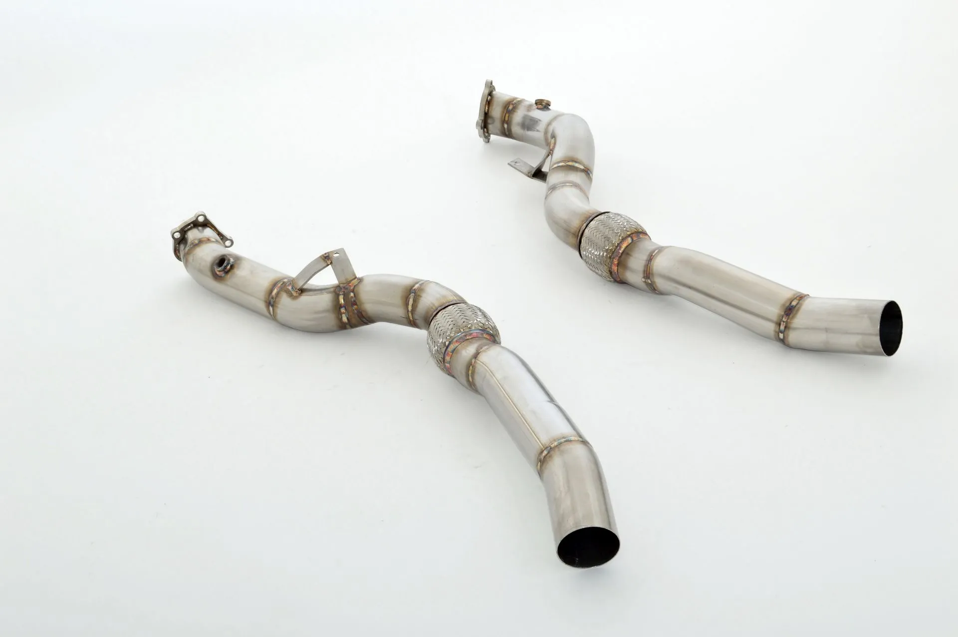 Downpipe De 2x76 Mm Friedrich Audi Rs6 4f Quattro Año: 01/2008-12/2010 Sedan & Avant 5.0l V10 Bi-Turbo 426kw