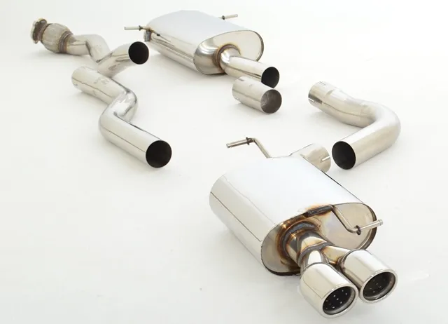 Sistema De Catback De 76 Mm Friedrich Audi A5 B8 Cabrio 2wd Año: 04/2009-07/2011 1.8l Tfsi 118kw