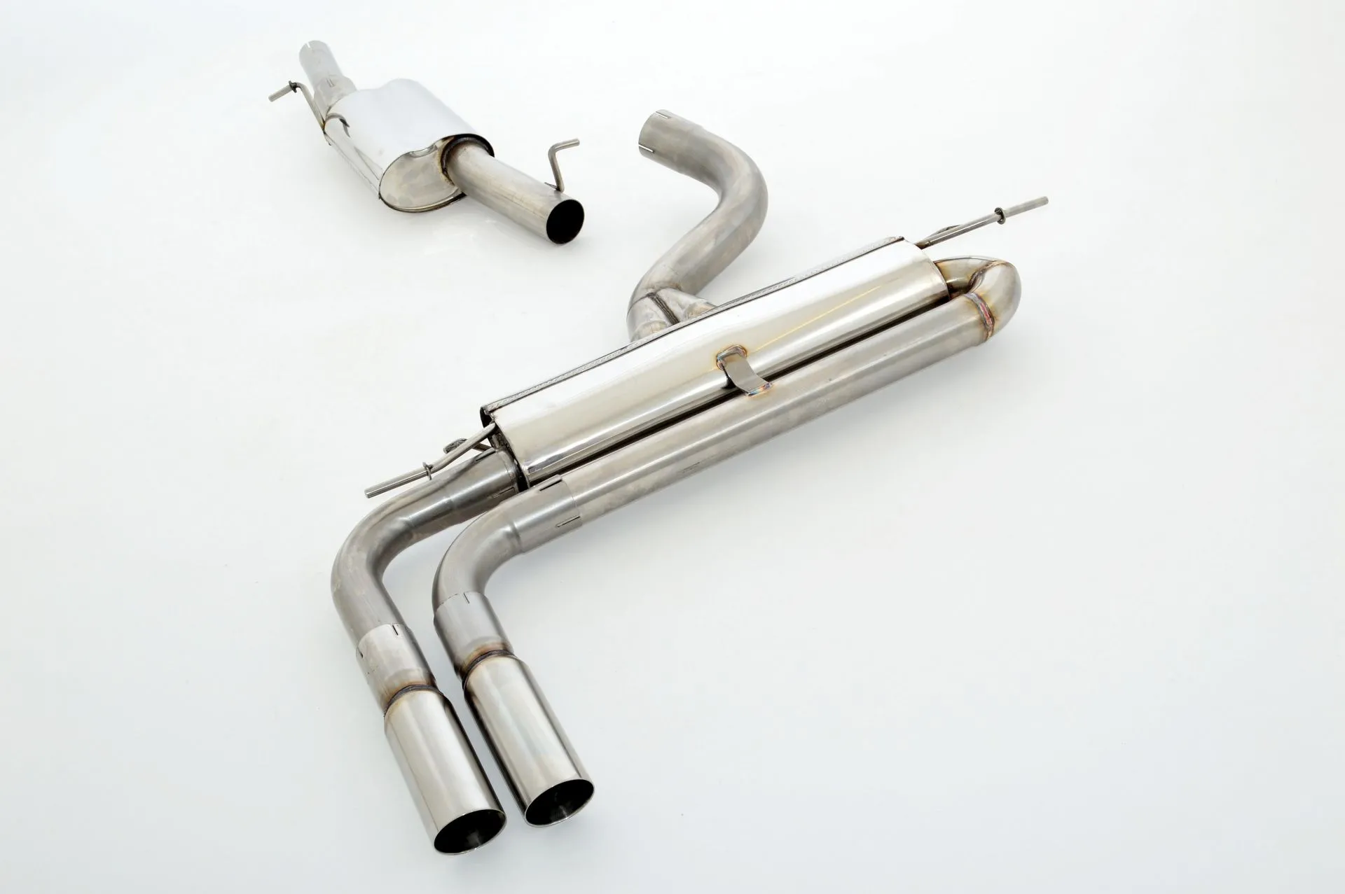 Sistema De Catback De 76 Mm Friedrich Audi A3 8v Sportback Quattro Desde Año: 05/2016 2.0l Tfsi 140kw