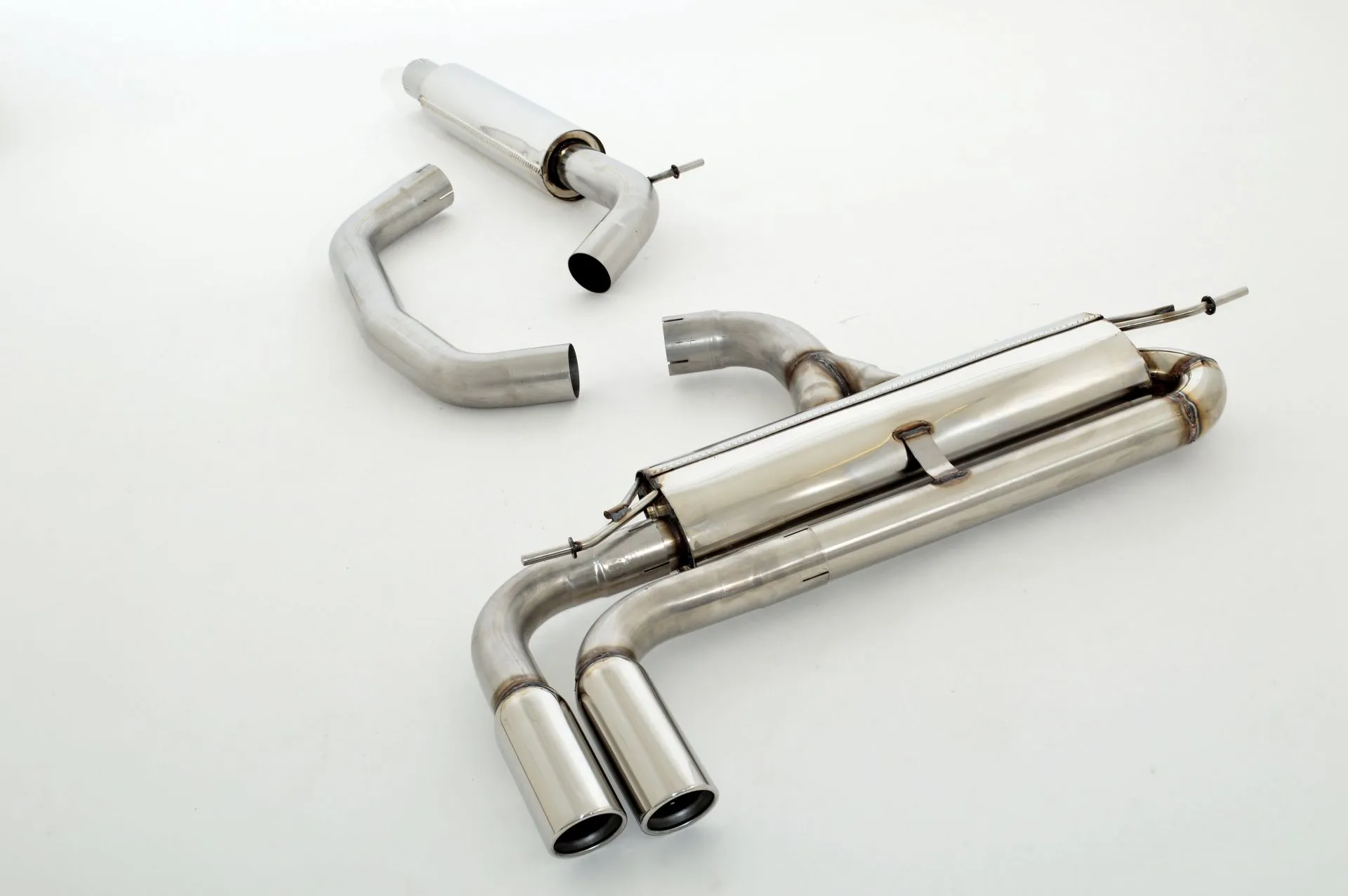 Sistema De Catback De 76 Mm Friedrich Audi A3 8v Cabrio 2wd Desde Año: 01/2014 1.8l Tfsi 132kw