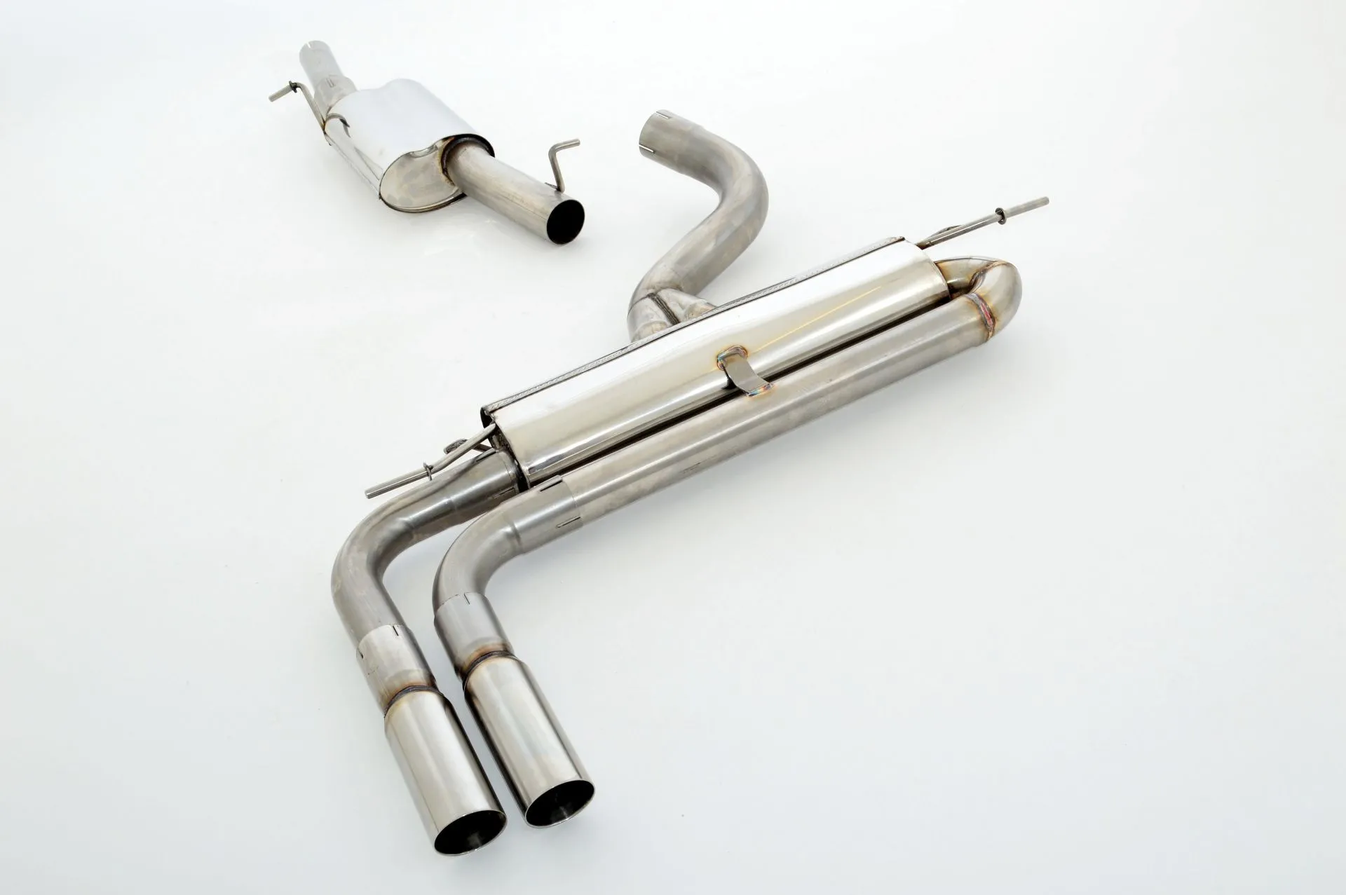 Sistema De Catback De 76 Mm Friedrich Audi A3 8v Sedan Quattro Desde Año: 2013 1.8l Tfsi 132kw