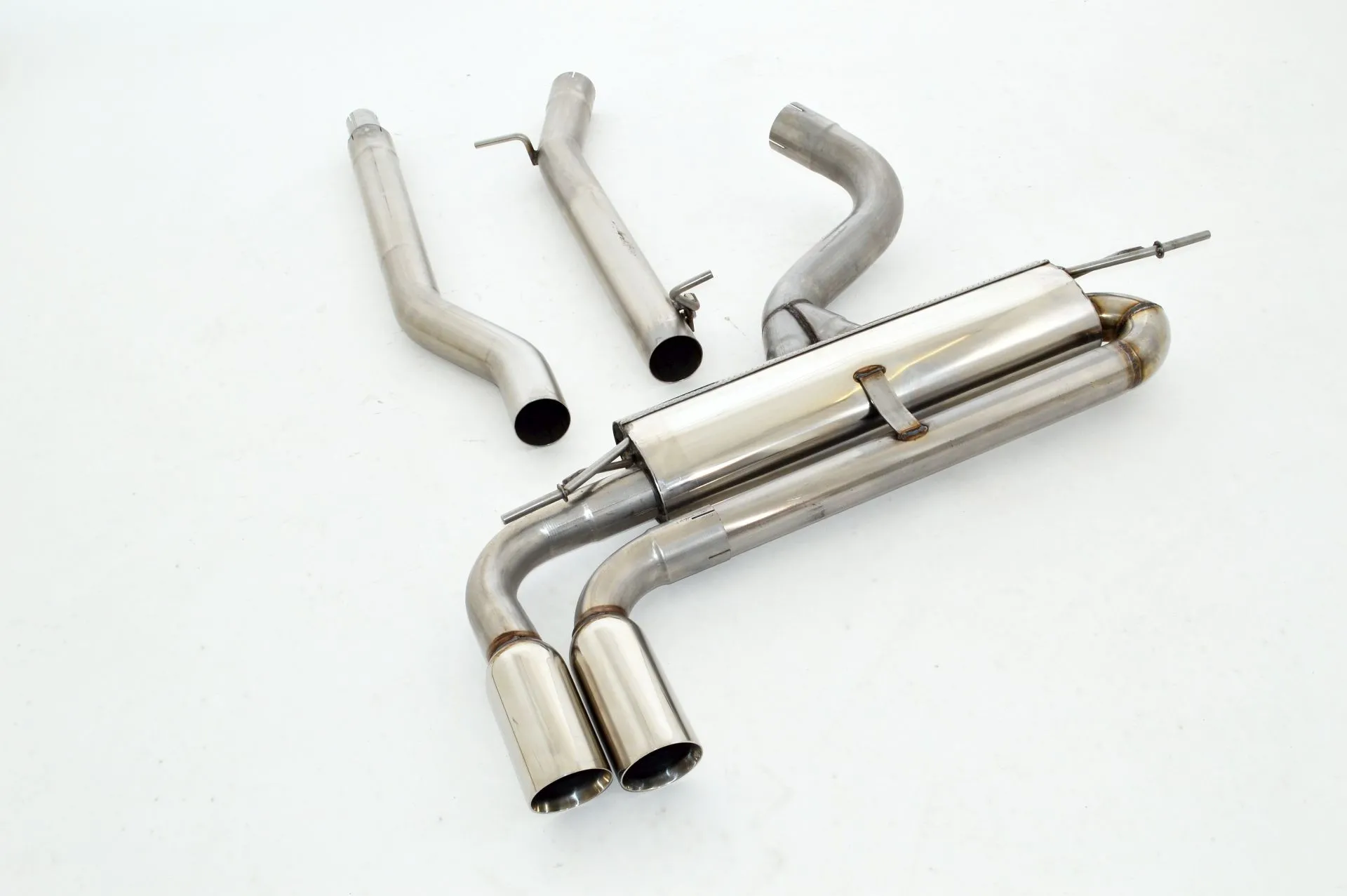 Sistema De Catback De 76 Mm Friedrich Audi A3 8v Cabrio Quattro Desde Año: 01/2014 2.0l Tdi 110/135kw