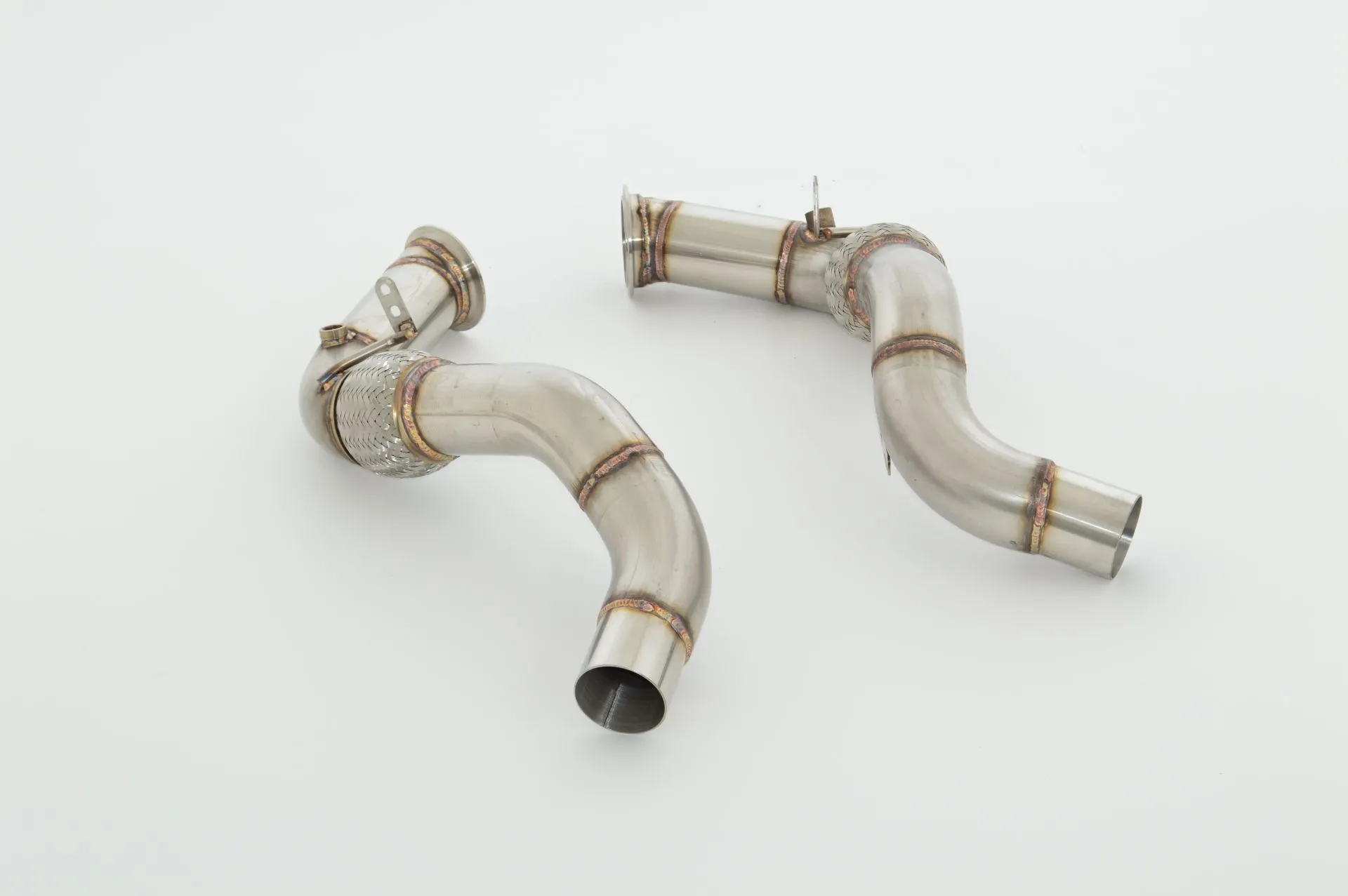 2x Downpipe De 76 Mm Friedrich Bmw X5 F15 Desde Año: 08/2013 Xdrive50i 330kw