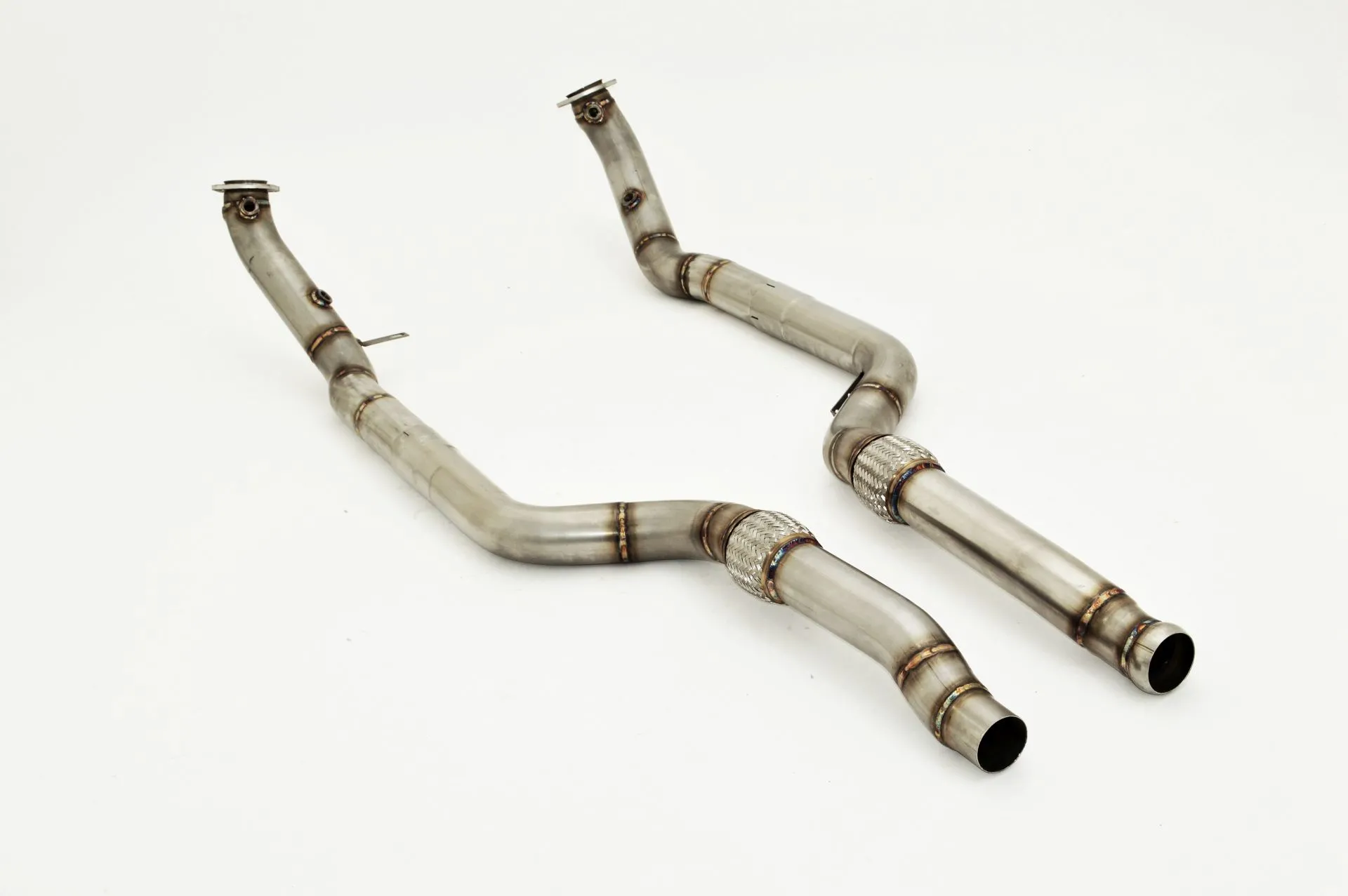 2x Sección Inferior Del Downpipe De 76 Mm Friedrich Mercedes S/W212 E63 Amg + S Sedan & T-Modell 4-Matic Desde Año: 04/2013 5.