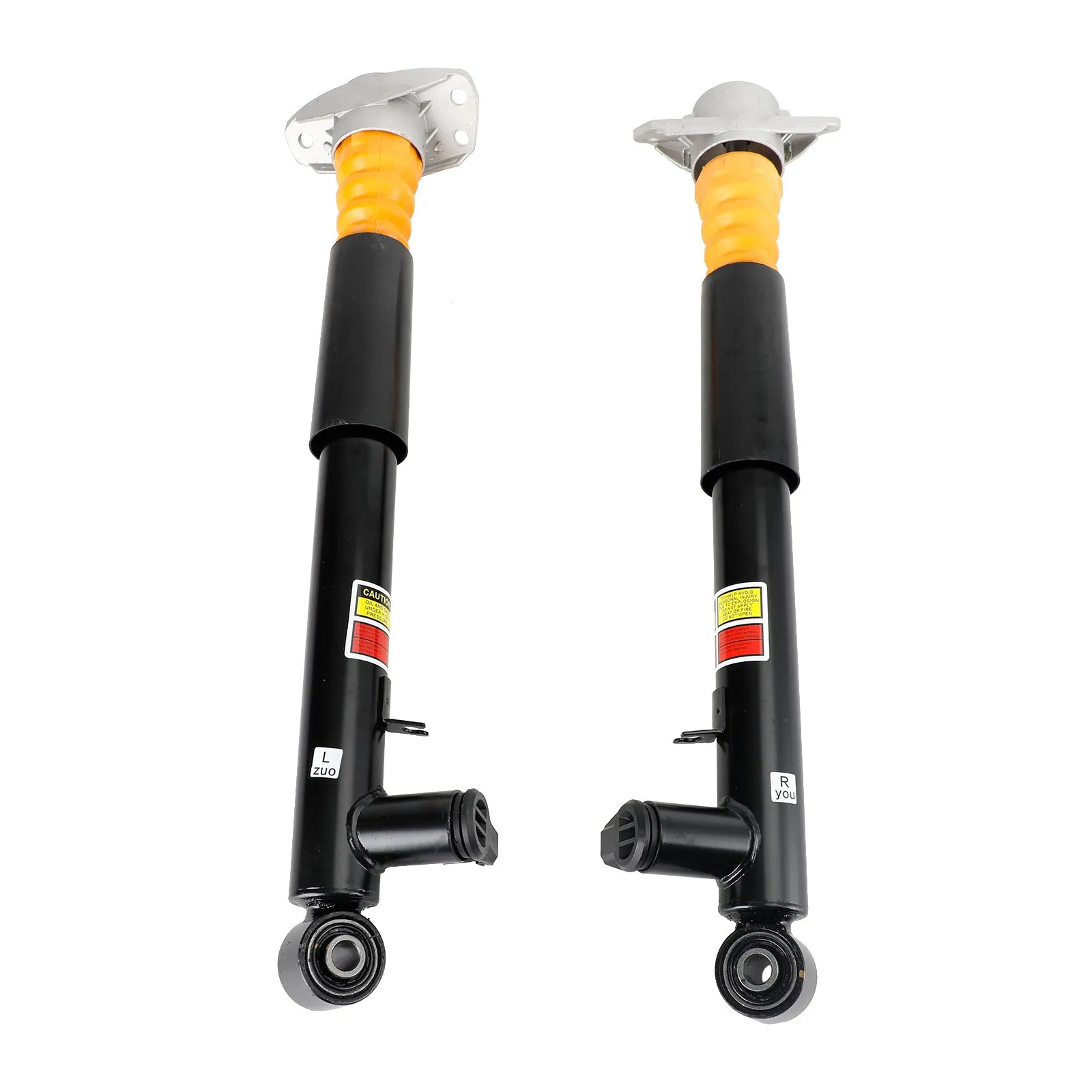 VW Scirocco FWD 2.0 TDI 2008-2018 pares de pares de pares de amortiguadores con electricidad para 1K0512010H 1K0512009H