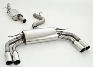 Catback-System De 76 Mm Con Salida De Escape Izquierdo Y Derecho Friedrich Audi S3 8v Sedan Quattro Año: 10/2013-07/2018 2.0l