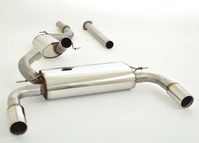 Catback-System De 76 Mm Con Salida De Escape Izquierdo Y Derecho Friedrich Ford Focus Iii Hatchback 3-/5-Puertas Dyb Desde Año: