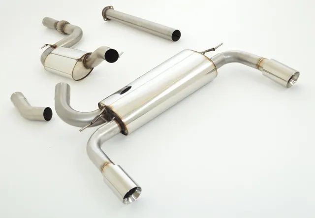 Catback-System De 76 Mm Con Salida De Escape Izquierdo Y Derecho Friedrich Ford Focus Iii Turnier Dyb Desde Año: 05/2011 1.5l