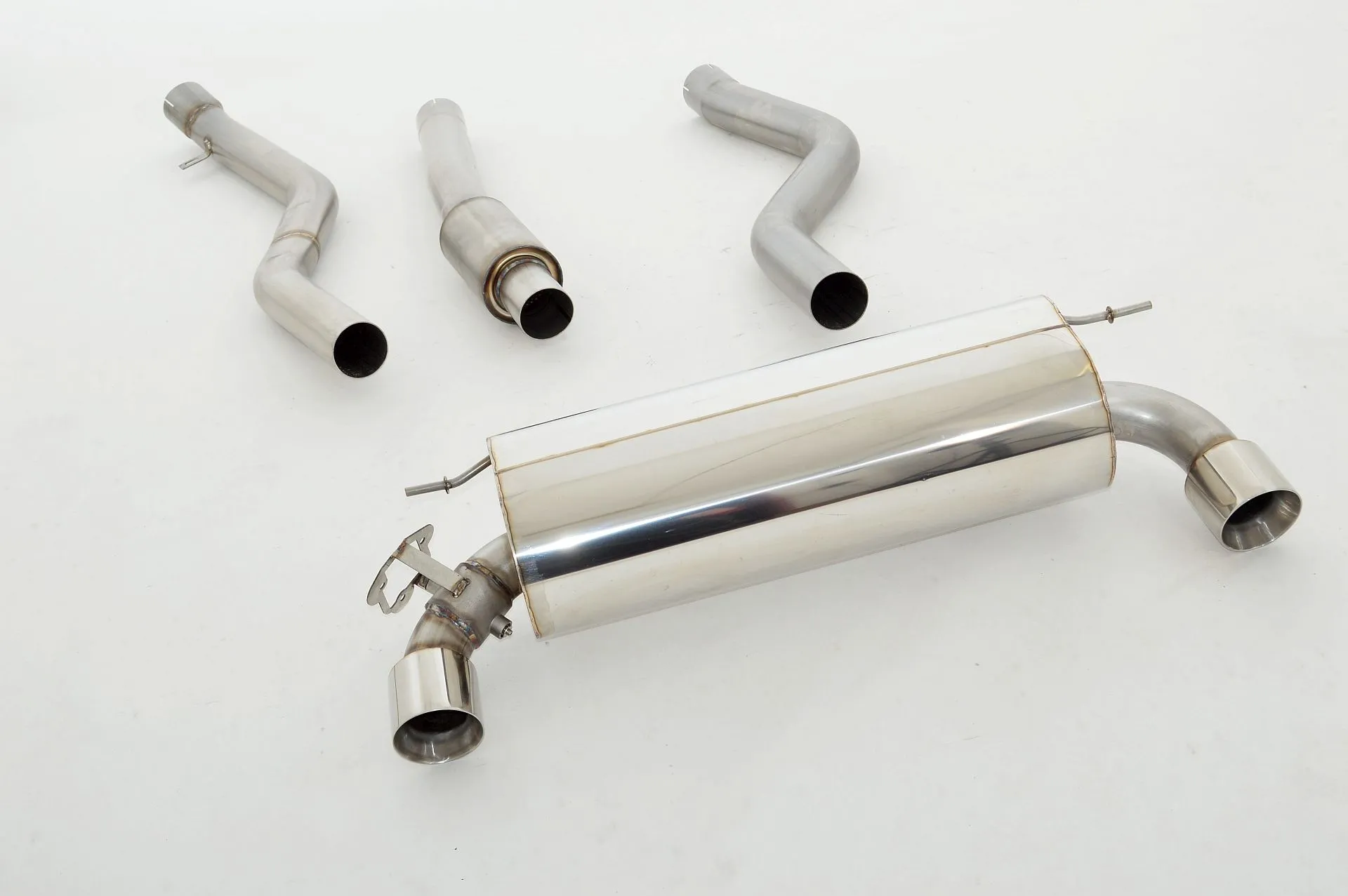 Catback-System De 76 Mm Con Salida De Escape Izquierdo Y Derecho Friedrich Bmw 1er F20/F21 Año: 07/2016-07/2018 3-/5-Puertas 1