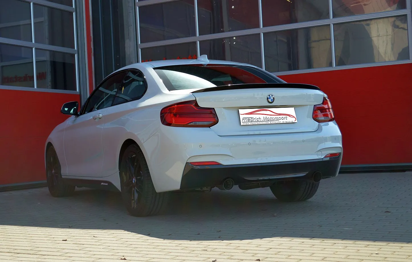 Catback-System De 76 Mm Con Salida De Escape Izquierdo Y Derecho Friedrich Bmw 2er F22/F23 Desde Año: 07/2017 Coupe & Cabrio 2