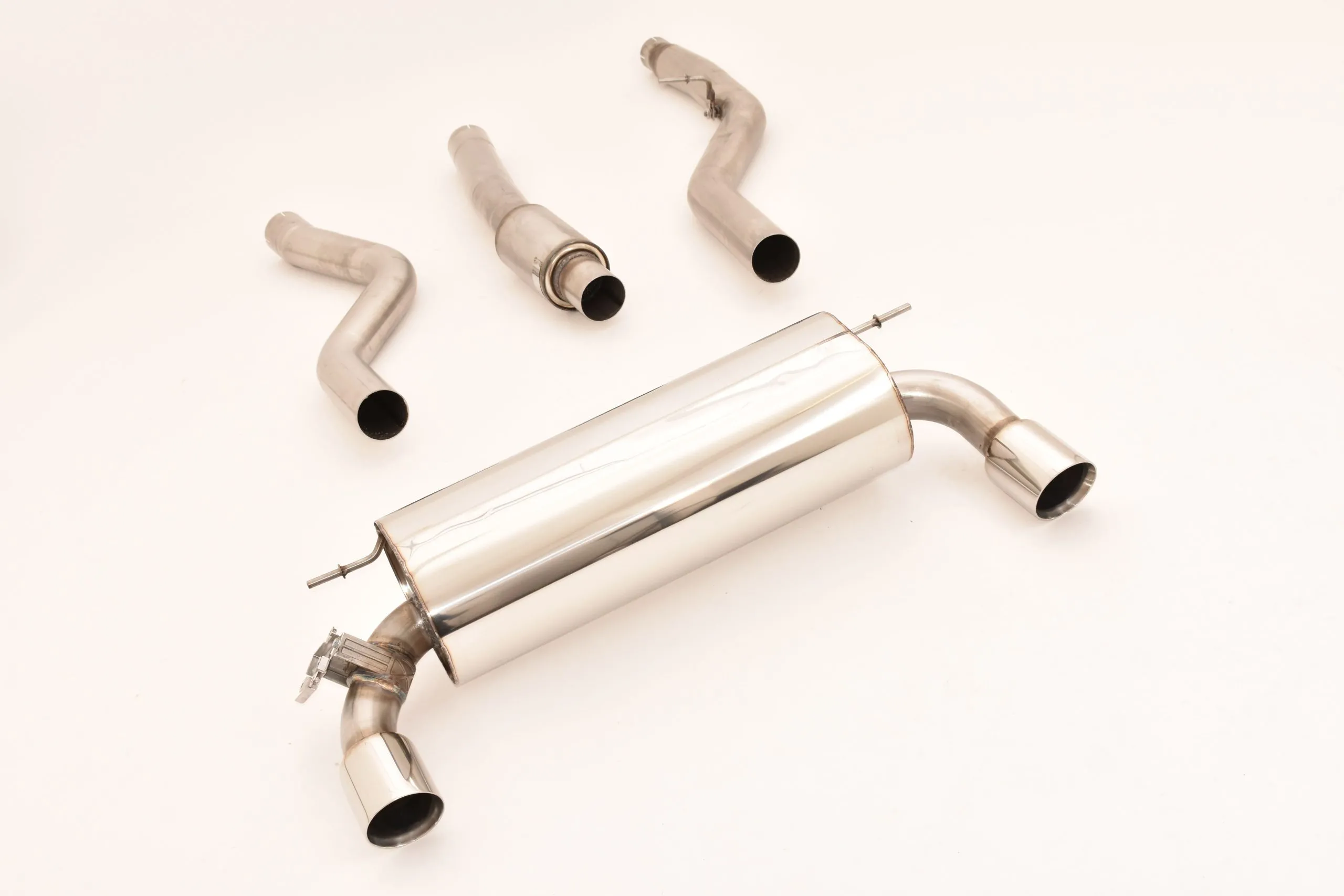 Catback-System De 76 Mm Con Salida De Escape Izquierdo Y Derecho Friedrich Bmw 2er F22/F23 Año: 07/2014-07/2016 Coupe & Cabrio