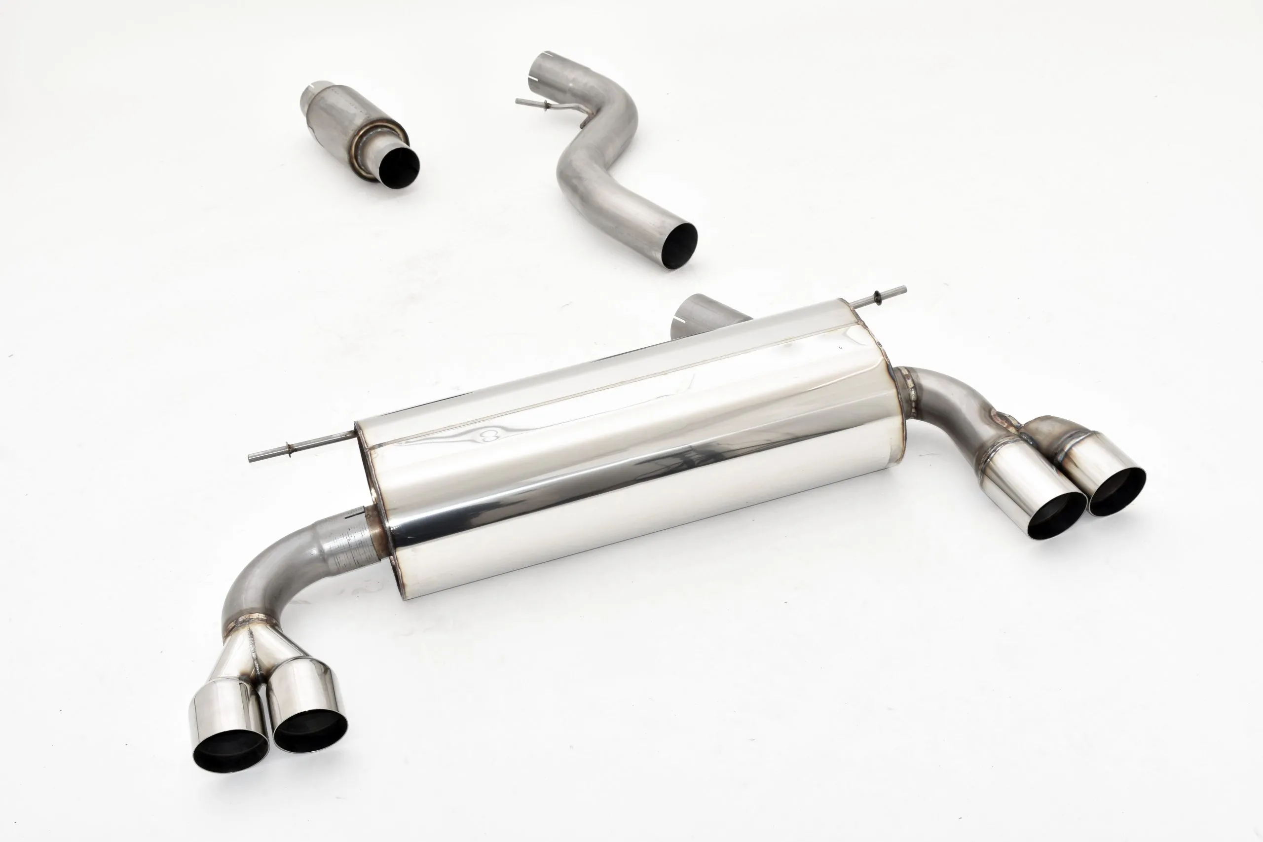 Catback-System De 76 Mm Con Salida De Escape Izquierdo Y Derecho Friedrich Bmw 3er F30 / F31 Año: 07/2018-2019 Sedan & Touring