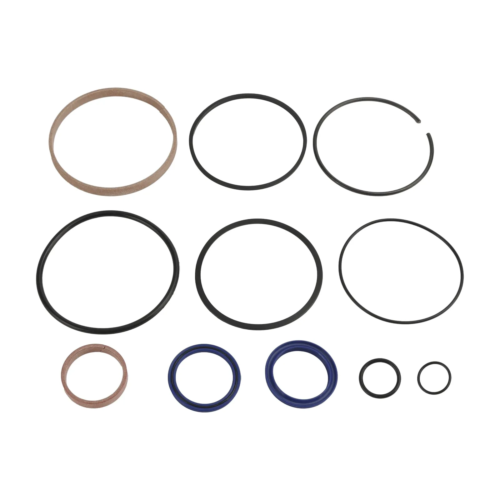 Kit de juntas de reconstrucción de cilindro divisor de troncos hidráulico de cilindro de varilla de diámetro de 4,5" x 1,75"