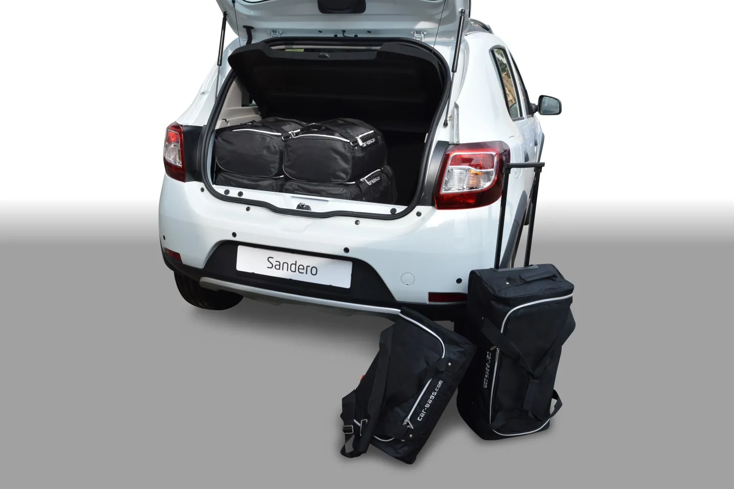 Set maletas especifico DACIA Sandero 2012- 5d CAR-BAGS (3x Trolley + 3x Bolsa de mano)