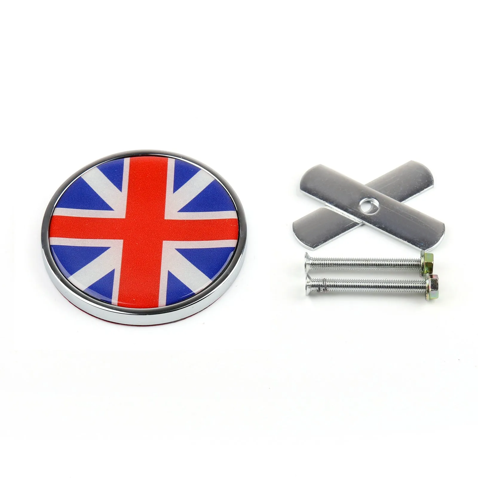 Insignia de rejilla de metal con soporte de coops mini genéricos