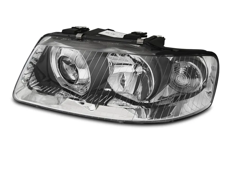 FARO DELANTERO CROMADO LADO IZQUIERDO TYC para AUDI A3 8L 00-03