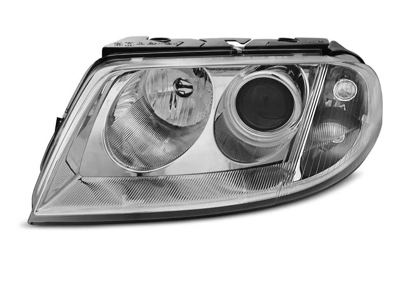 FAROS DELANTEROS CROMADOS LADO IZQUIERDO TYC para VW PASSAT 3BG B5 FL 00-05