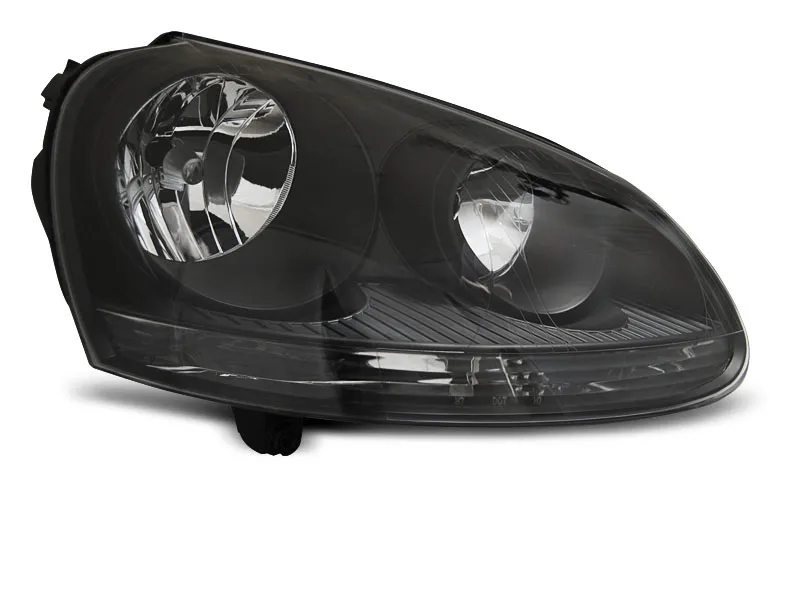 FAROS NEGROS LADO DERECHO TYC para VW GOLF 5 10.03-09