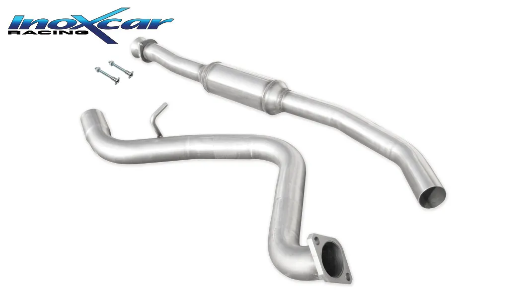 Tubo central con silenciador (60mm) SUBARU IMPREZA 4WD 2.5T WRX STI 08MY (300CV) 2008-- CON Homologacion Europea Inoxcar