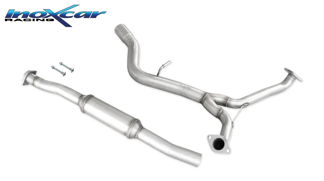 Tubo central con silenciador SUBARU IMPREZA 4WD 2.5 WRX - STI (300cv) 2018- SIN homologacion Inoxcar