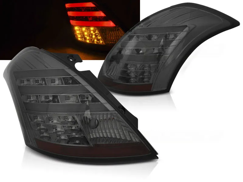 Pilotos Traseros Led Suzuki Swift Iv 10- Ahumado Led Bar